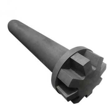 Degassing graphite shaft rotor Impeller for Aluminium Degassing